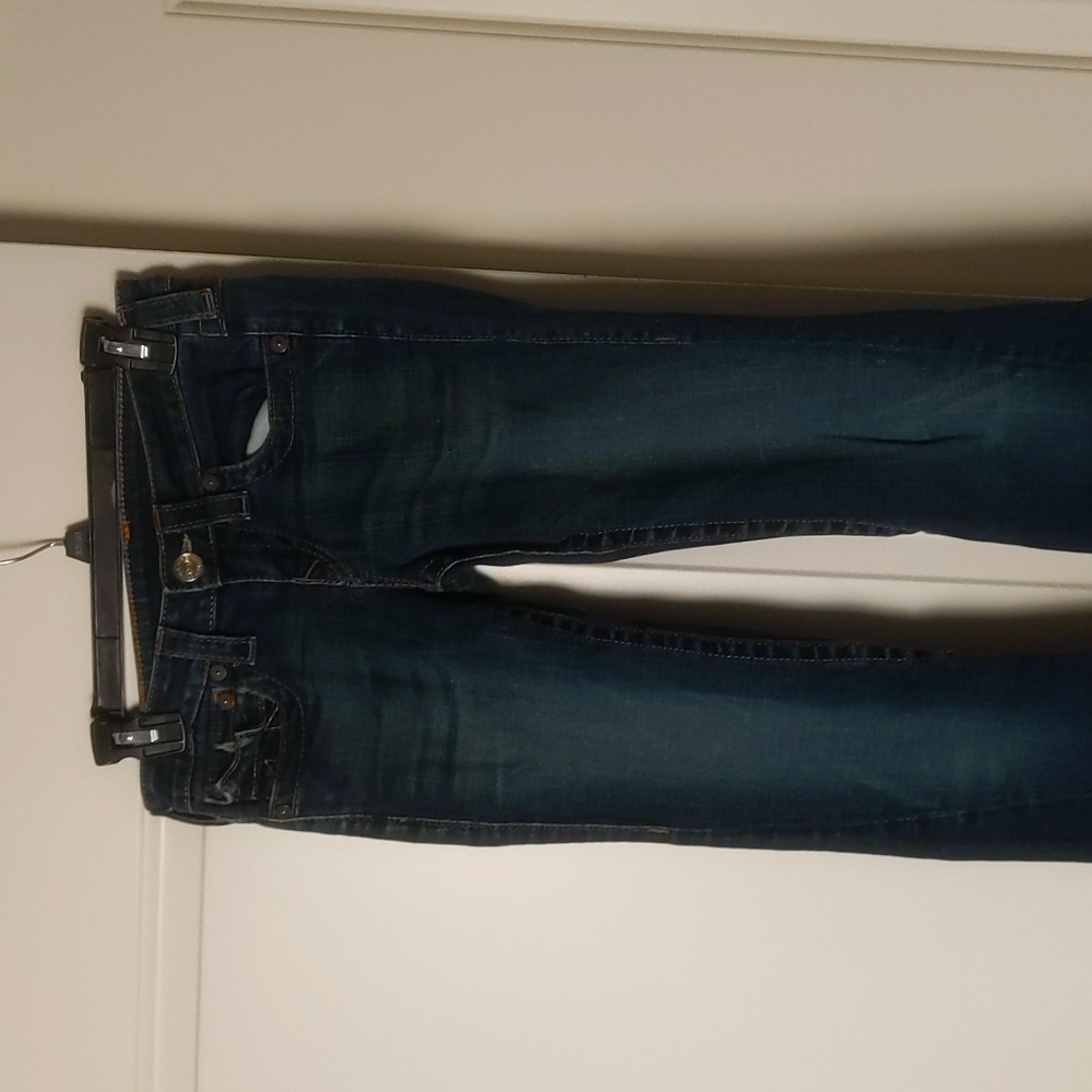True Religion Jeans Joey Mod Size 27" Dark Blue